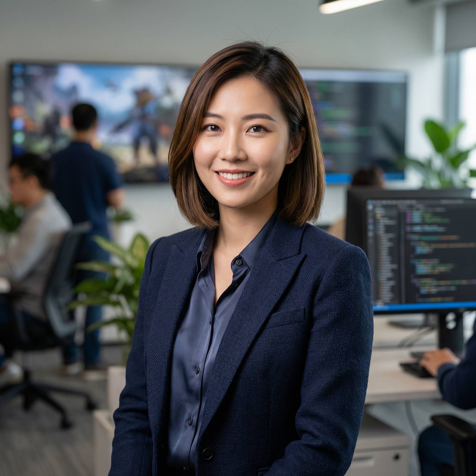 乐鱼体育制片人林雪薇