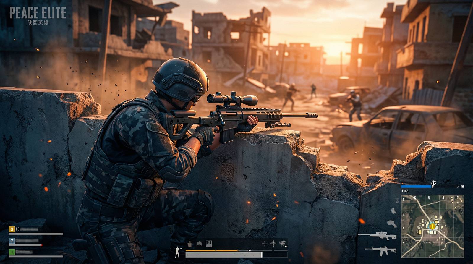 乐鱼体育和平精英视频解说